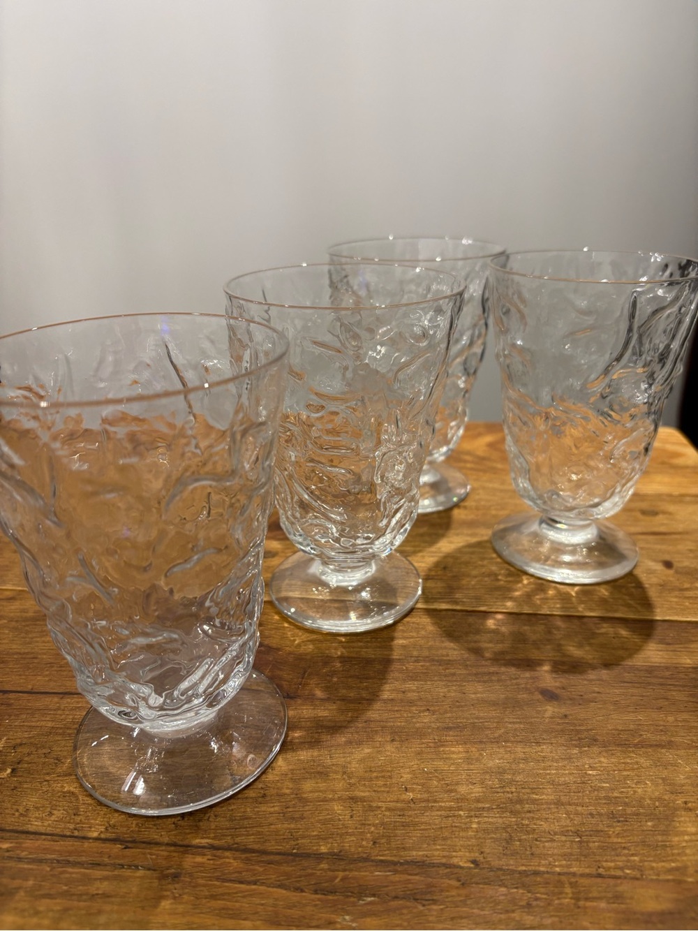 Bryce El Rancho Clear Ice Tea Glasses - Set of 4